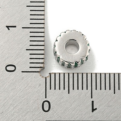 Rack Plating Brass with Cubic Zirconia Beads KK-B091-04B-1