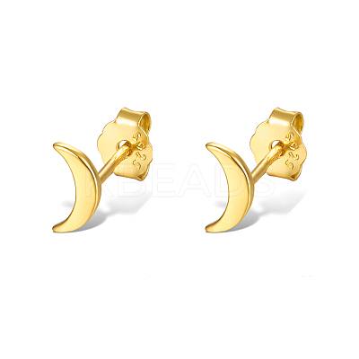 Sweet and Lovely S925 Silver Star Moon Heart Earrings for Women UC4049-3-1