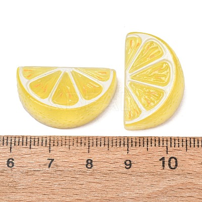 Fruit Theme Opaque Resin Imitation Food Cabochons RE-CBA49A8-03F-1