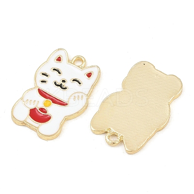 Alloy Enamel Pendants AL-CBA1F11-04G-A-1