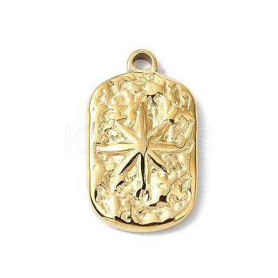 304 Stainless Steel Pendants STAS-L022-444G-1