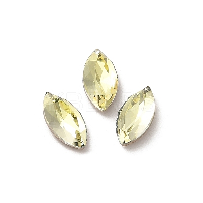 Glass Rhinestone Cabochons RGLA-P037-09A-D337-1