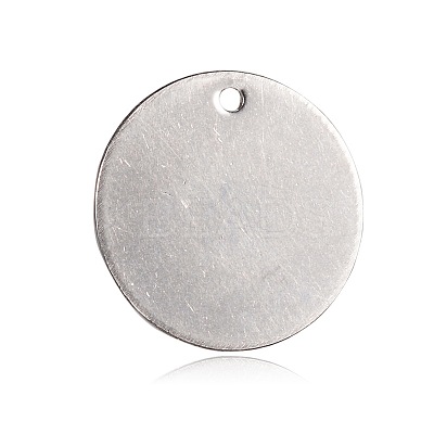 Non-Tarnish Spray Painted 201 Stainless Steel Pendants STAS-F090-06P-1