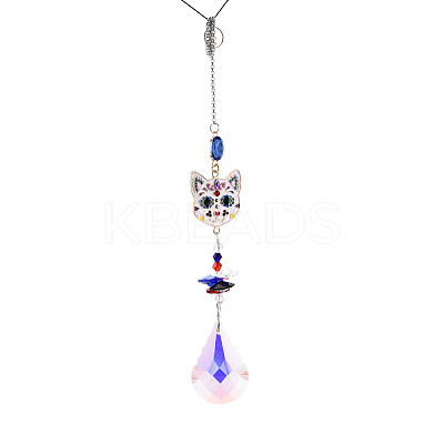 Alloy Hanging Ornaments HJEW-Q012-06F-1