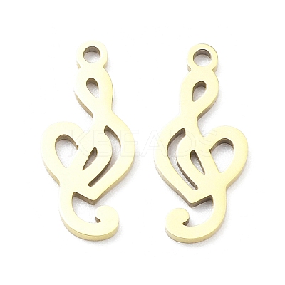Ion Plating(IP) 316L Surgical Stainless Steel Pendants STAS-Q247-08G-1
