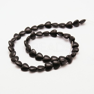 Heart Synthetic Turquoise Beads Strands TURQ-I019-12mm-09-1