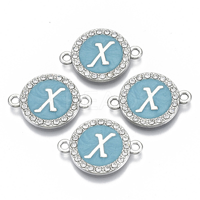 Alloy Enamel Links Connectors ENAM-TAC0003-01S-06X-1