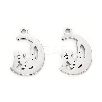 Non-Tarnish Valentine's Day 304 Stainless Steel Charms LS-STAS-I151-33P-1