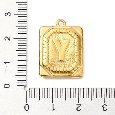 Ion Plating(IP) 304 Stainless Steel Pendants STAS-U033-01G-Y-1