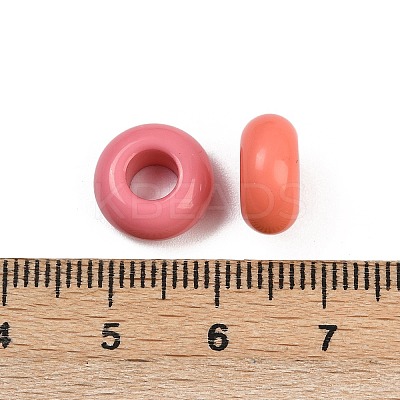 Opaque Acrylic Beads X-OACR-A040-11-1