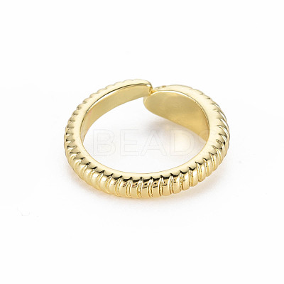 Snake Shape Rack Plating Alloy Cuff Rings RJEW-Q163-010A-RS-1
