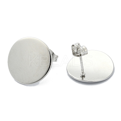 Tarnish Resistant 201 Stainless Steel Stud Earrings EJEW-K270-06A-P-1