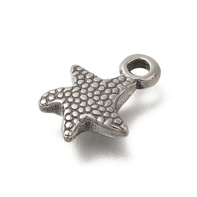 Anti-Tarnish 304 Stainless Steel Pendants STAS-M075-27P-1