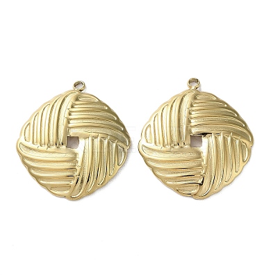 Ion Plating(IP) 304 Stainless Steel Pendants STAS-C090-10E-G-1