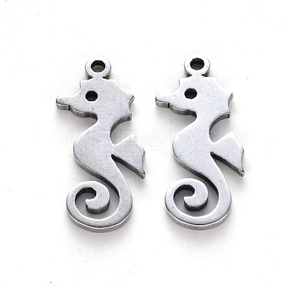 Tarnish Resistant 304 Stainless Steel Pendants STAS-N092-60-1