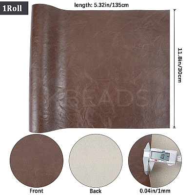 Rectangle PU Leather Fabric AJEW-WH0089-52A-03-1