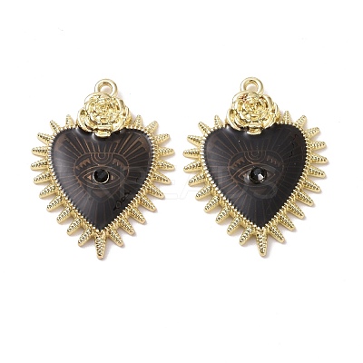 Halloween Theme Alloy Enamel Pendants FIND-E024-01LG-02-1