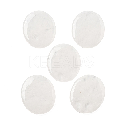 Natural Quartz Crystal Cabochons G-A258-01K-1
