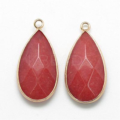 Natural White Jade Pendants G-S221-07G-1