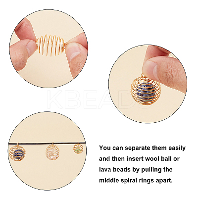 DIY Wire Pendants Necklaces Kits DIY-PH0003-04-1