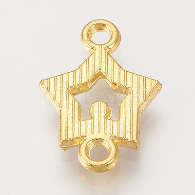 Alloy Rhinestone Links Connectors X-ALRI-S170-20G-1