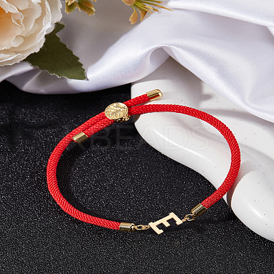 1Pc Adjustable Nylon Cord Slider Bracelets for Women BJEW-LP0001-32E-02-1