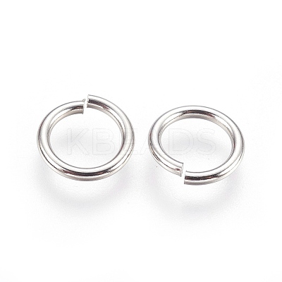 Tarnish Resistant 304 Stainless Steel Saw Cut Open Jump Rings STAS-P212-25P-09-1