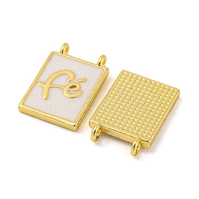 Rack Plating Brass Enamel Pendants KK-R153-11G-1