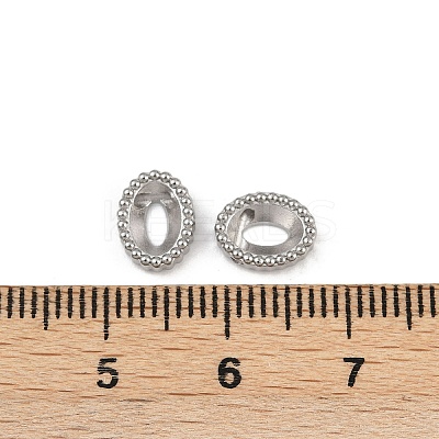 304 Stainless Steel Rhinestone Cabochon Settings STAS-G356-04P-05-1