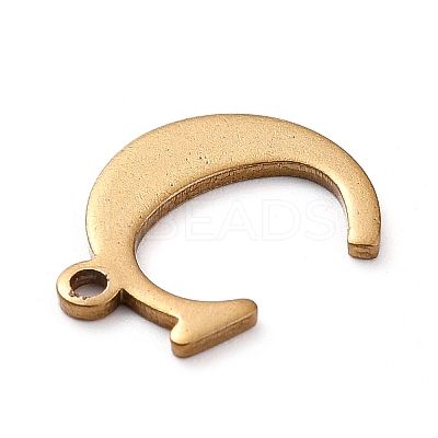 PVD Vacuum Plating  304 Stainless Steel Charms STAS-H112-C-AB-1