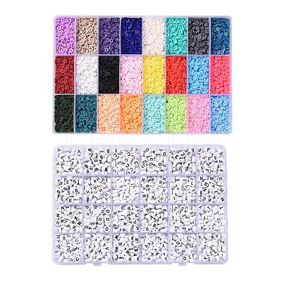 DIY Beads Jewelry Kits DIY-JQ0001-07-4mm-1