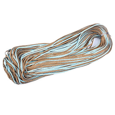 Braided PU Leather Cords LC-S018-10M-1