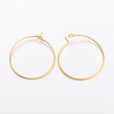 Brass Wine Glass Charm Rings Hoop Earrings X-EC067-2G-1
