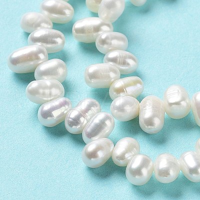 Natural Cultured Freshwater Pearl Beads Strands PEAR-E019-11-1