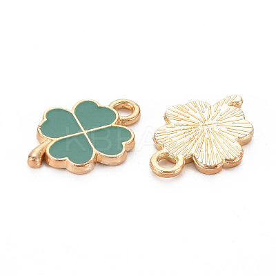 Alloy Enamel Pendants X-ENAM-S121-050F-1