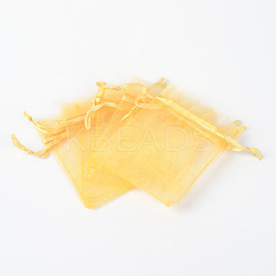 Organza Gift Bags with Drawstring OP-R016-7x9cm-15-1