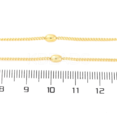 Brass Satellite Chains Necklaces for Women NJEW-D302-67G-1