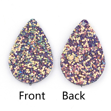 PU Leather Pendants LS-FIND-T020-026E-1