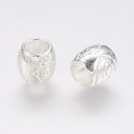 Tibetan Style Alloy European Beads K093P022-1