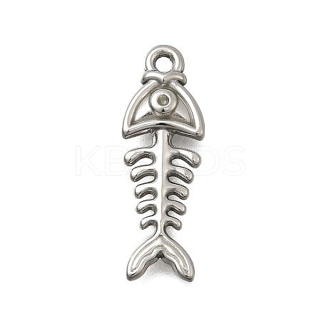 304 Stainless Steel Pendants STAS-Z163-05P-1