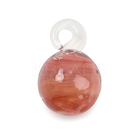 Handmade Lampwork Pendants LAMP-Q005-07E-1