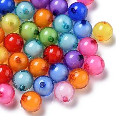Transparent Acrylic Beads TACR-S092-12mm-M-1