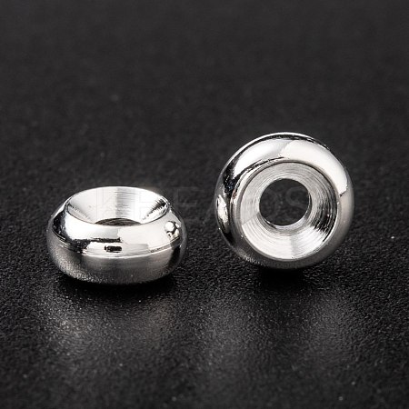 Brass Spacer Beads KK-H759-10G-S-1