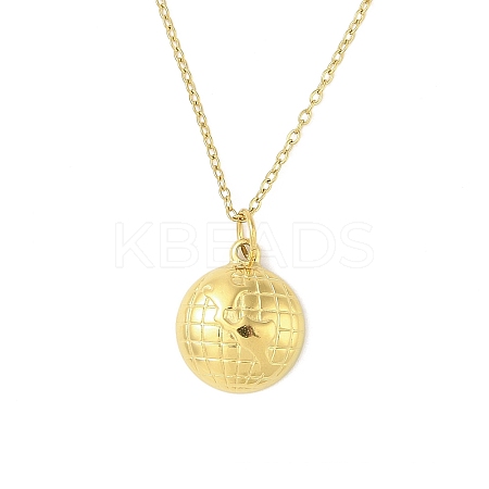 Ion Plating(IP) 304 Stainless Steel Pendant Necklaces for Women NJEW-B080-11G-1