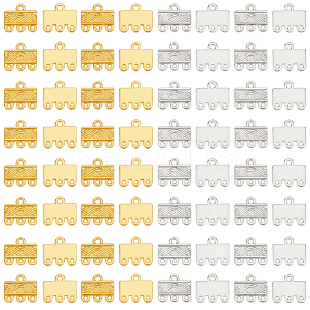 120Pcs 2 Colors Alloy Chandelier Components Links FIND-GO0003-32A-1