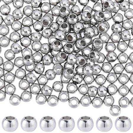 304 Stainless Steel Spacer Beads STAS-SC0006-87C-1