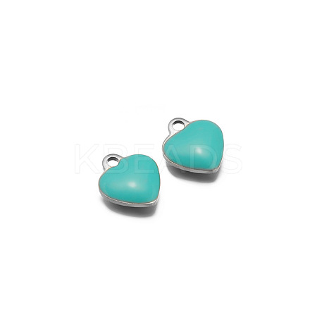 Stainless Steel Charms PW-WG0E535-09-1