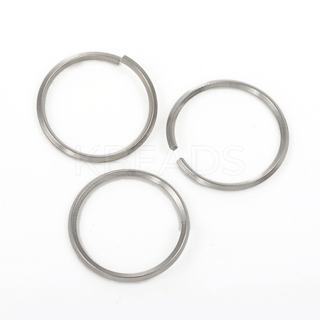 Tarnish Resistant 304 Stainless Steel Open Jump Rings STAS-G224-22P-01-1