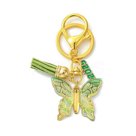 Acrylic & Alloy Enamel Keychain KEYC-FS00026-01-1