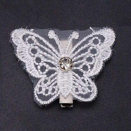 Lace Hair Barrettes PHAR-WH0009-02-1